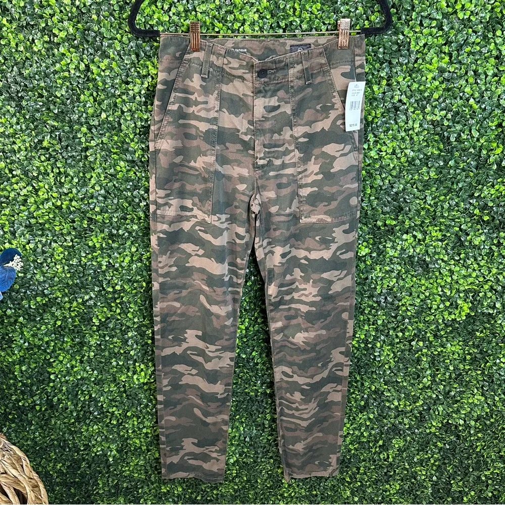 AG‎ Nwt Caden fatigue tailors trouser Camouflage